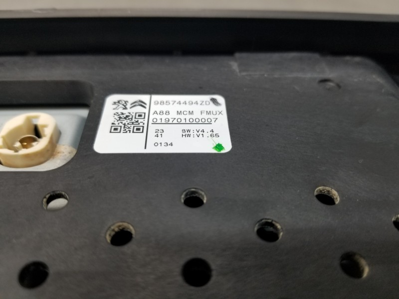 Recambio de pantalla multifuncion para citroen c3 aircross bluehdi referencia OEM IAM 98574494ZD  