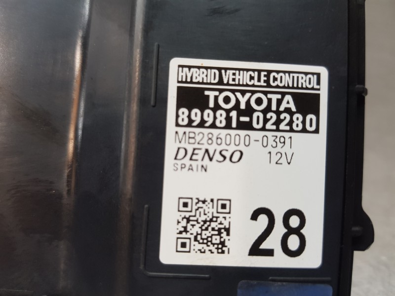 Recambio de modulo confort para toyota corolla (e21) hev referencia OEM IAM 8998102280  