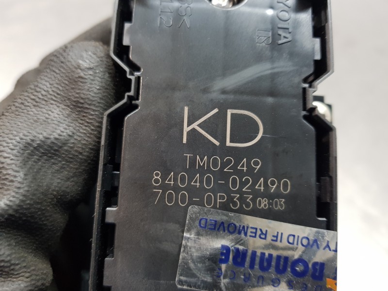 Recambio de mando elevalunas delantero izquierdo para toyota corolla (e21) hev referencia OEM IAM 8404002490  