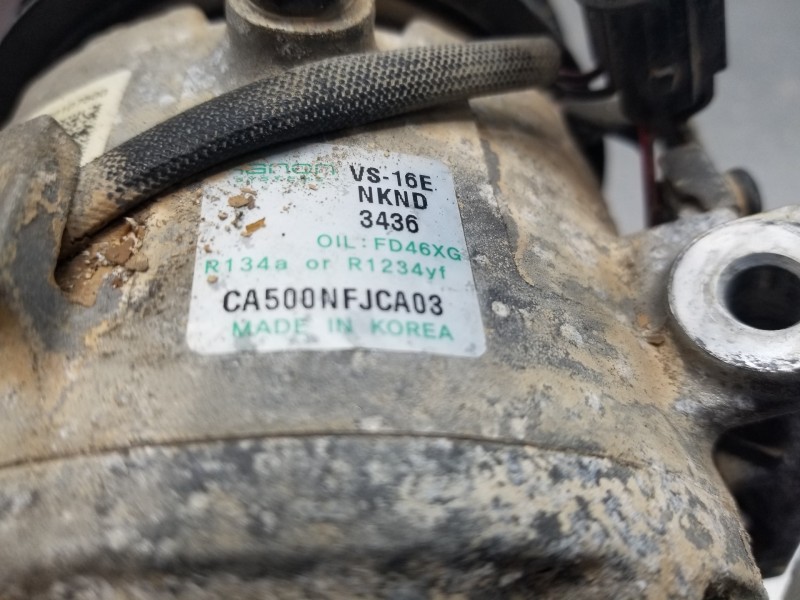 Recambio de compresor aire acondicionado para hyundai tucson klass referencia OEM IAM 97701D7500  