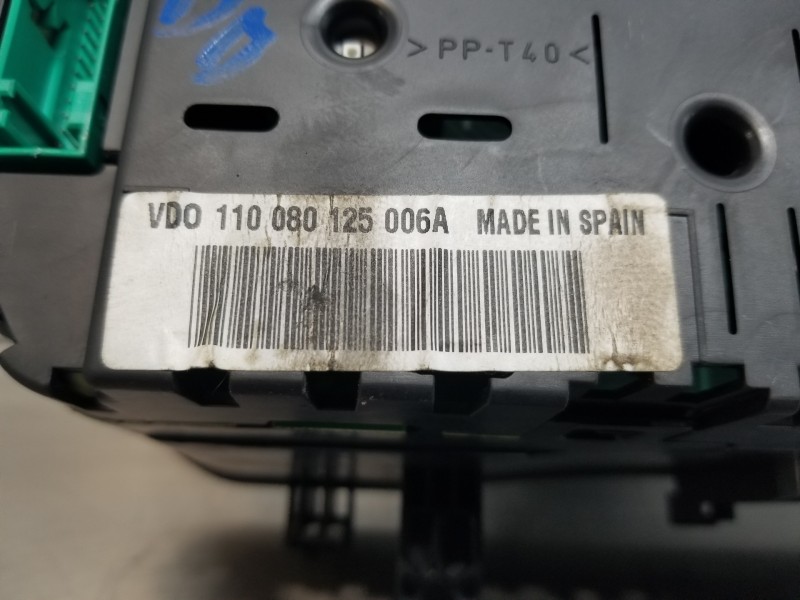 Recambio de cuadro instrumentos para volkswagen polo (9n1) basic referencia OEM IAM 6Q0920820E 6Q0920820EX0AR 