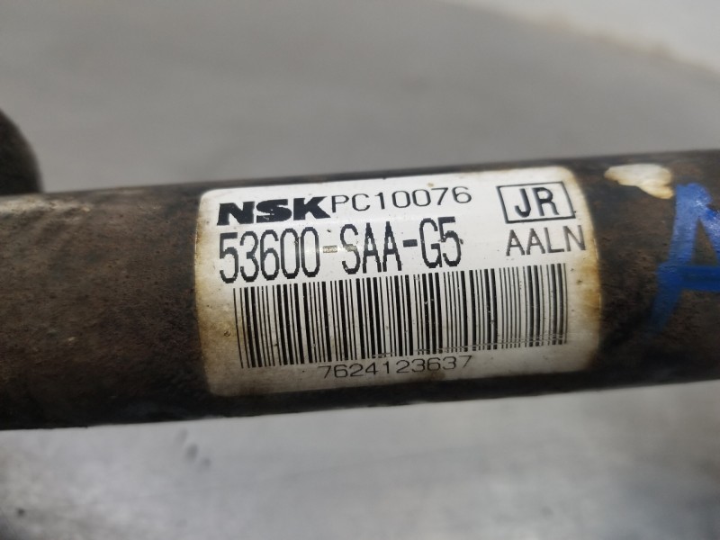 Recambio de cremallera direccion para honda jazz (gd1/5) ls referencia OEM IAM 53601SAAG51   Recambio de cremallera direccion para honda jazz (gd1/5) ls referencia OEM IAM 53601SAAG51