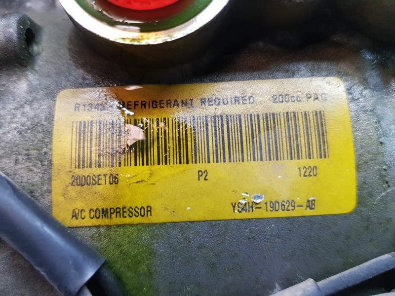 Recambio de compresor aire acondicionado para ford focus berlina (cak) ghia referencia OEM IAM YS4H19D629AB   Recambio de compresor aire acondicionado para ford focus berlina (cak) ghia referencia OEM IAM YS4H19D629AB