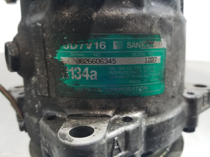 Recambio de compresor aire acondicionado para fiat scudo (222) furgón referencia OEM IAM 9640486480  