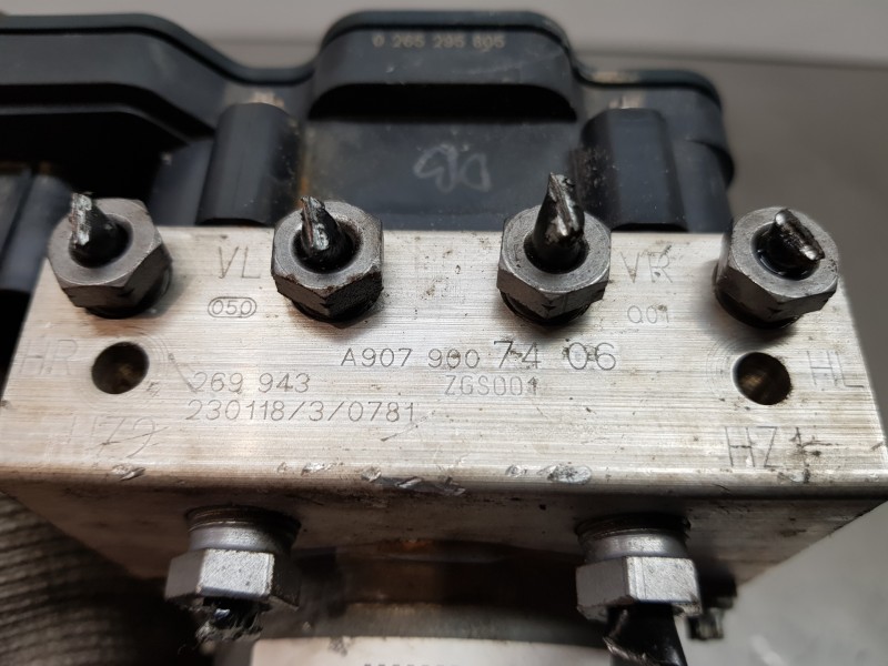 Recambio de abs para mercedes sprinter iii furgón fwd 311 referencia OEM IAM A9079007406 0265295805 