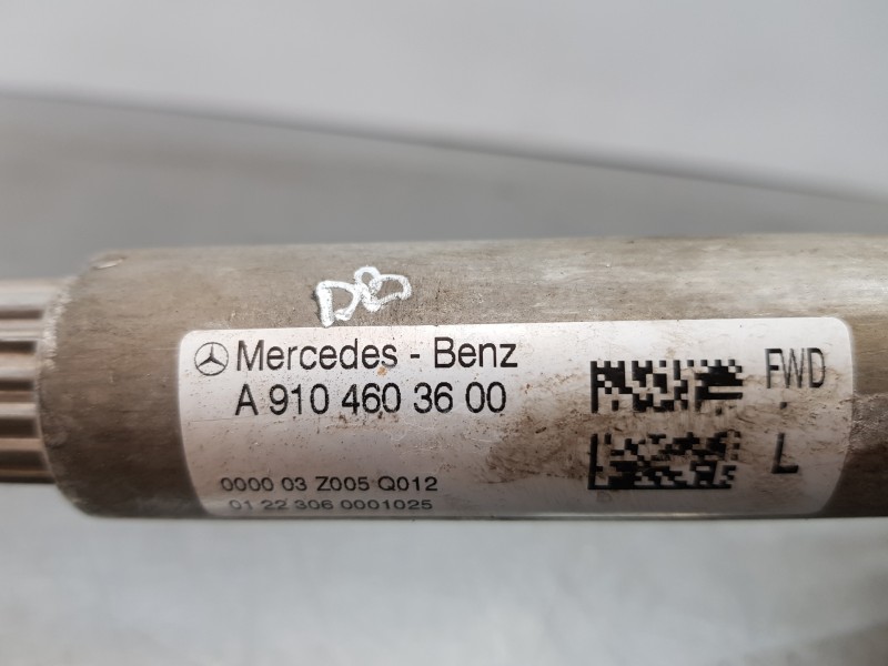 Recambio de columna direccion para mercedes sprinter iii furgón fwd 311 referencia OEM IAM A9104604700 A9104603600 