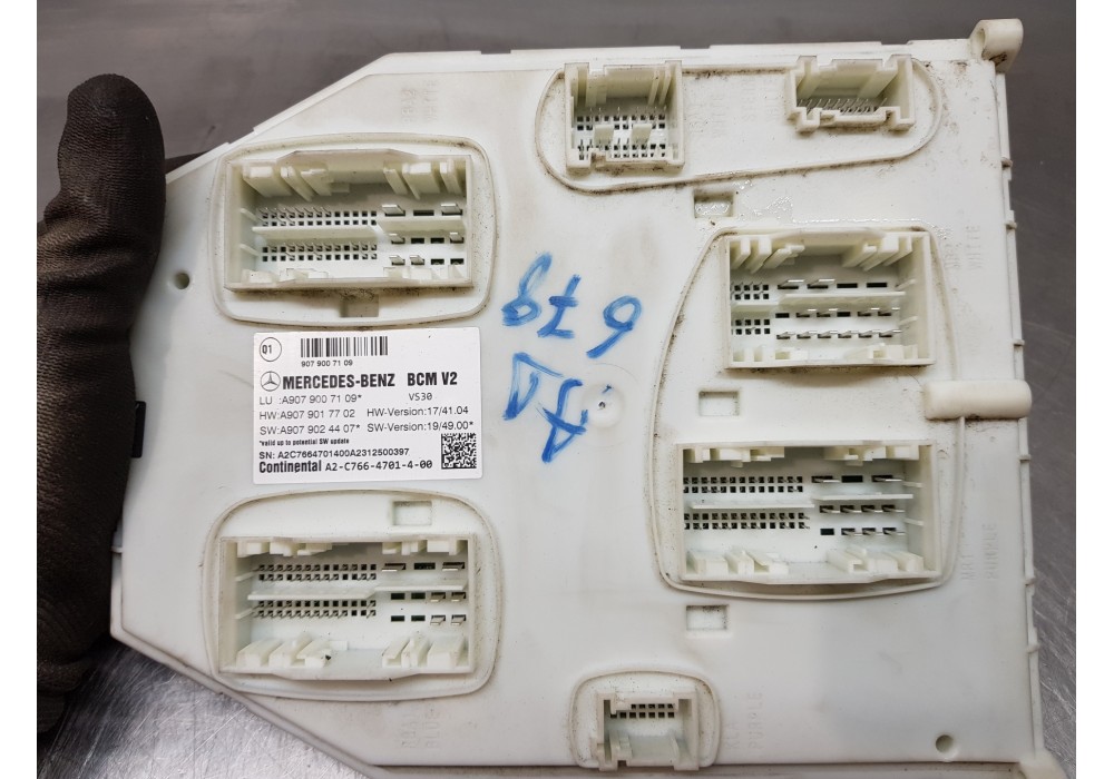 Recambio de modulo confort para mercedes sprinter iii furgón fwd 311 referencia OEM IAM A9079007109 A9079017702 A9079024407