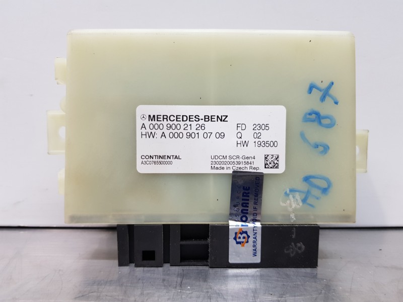 Recambio de modulo electronico para mercedes sprinter iii furgón fwd 311 referencia OEM IAM A0009002126 A0009010709 