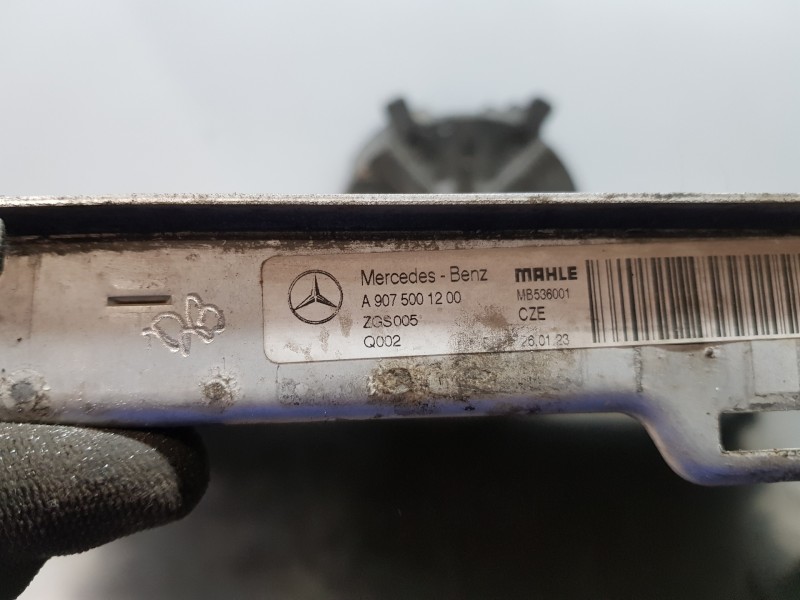 Recambio de radiador agua para mercedes sprinter iii furgón fwd 311 referencia OEM IAM A9075001200  