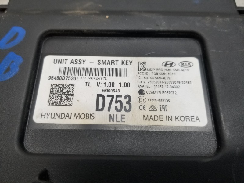 Recambio de modulo confort para hyundai tucson klass referencia OEM IAM 95480D7530  