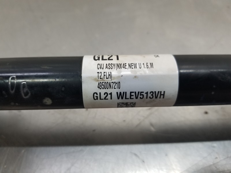 Recambio de transmision delantera izquierda para hyundai tucson tecno sky referencia OEM IAM 49500N7210  