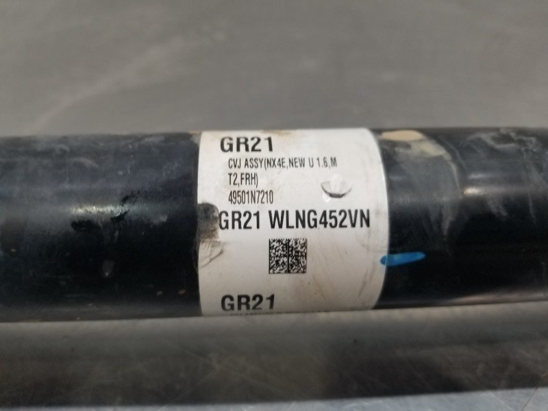 Recambio de transmision delantera derecha para hyundai tucson tecno sky referencia OEM IAM 49501N7210  