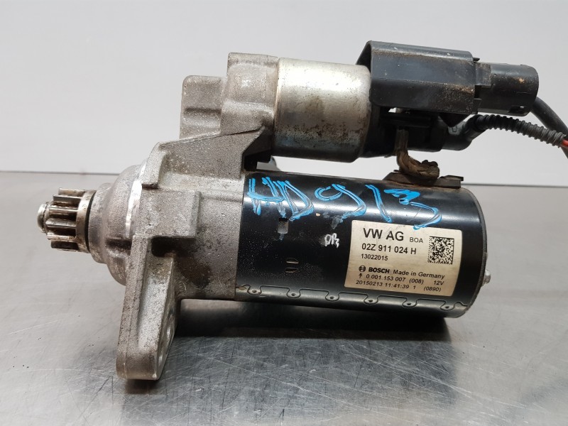 Recambio de motor arranque para volkswagen caddy ocio furgón referencia OEM IAM 02Z911024H   Recambio de motor arranque para volkswagen caddy ocio furgón referencia OEM IAM 02Z911024H