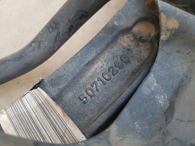 Recambio de puente delantero para fiat 500 sport referencia OEM IAM 52064531 50710290 