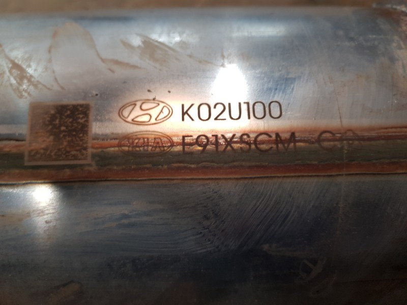 Recambio de catalizador para hyundai tucson tecno sky referencia OEM IAM 28607N7710  