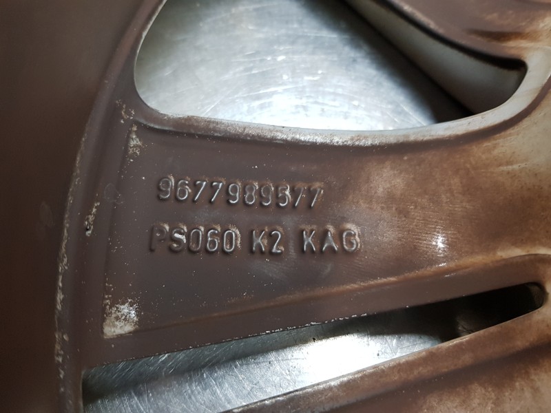 Recambio de llanta para peugeot 308 sw allure referencia OEM IAM 96779895TW 9677989577 