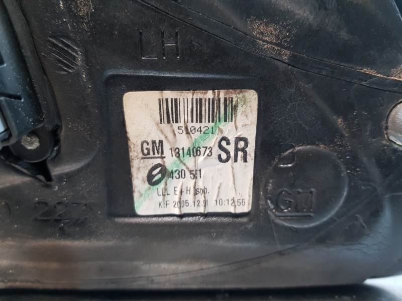 Recambio de retrovisor izquierdo para opel astra gtc selective referencia OEM IAM 13253341  