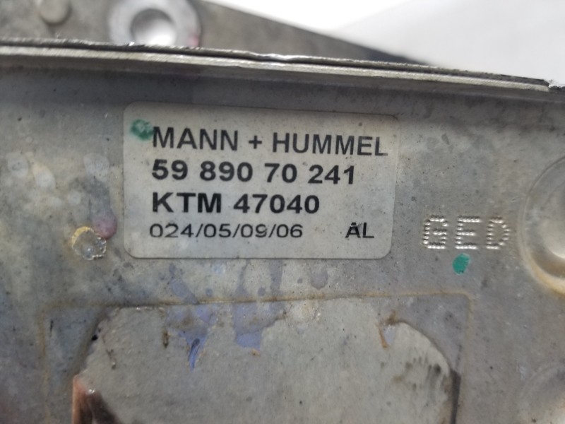 Recambio de soporte filtro aceite para opel astra h ber. enjoy referencia OEM IAM 93188380 5989070241 