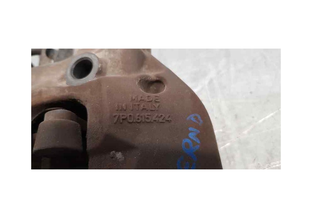 Recambio de pinza freno trasera derecha para porsche cayenne (typ 92aa) diesel referencia OEM IAM 7P5615424  