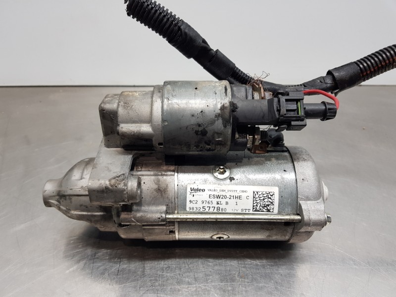 Recambio de motor arranque para citroen c3 aircross bluehdi referencia OEM IAM 9832577880  