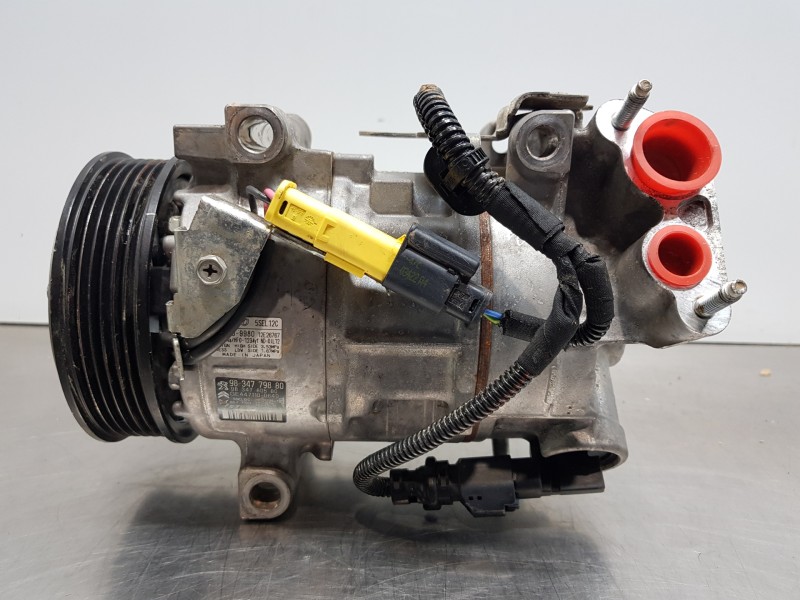 Recambio de compresor aire acondicionado para citroen c3 aircross bluehdi referencia OEM IAM 9834779880 9834780580 