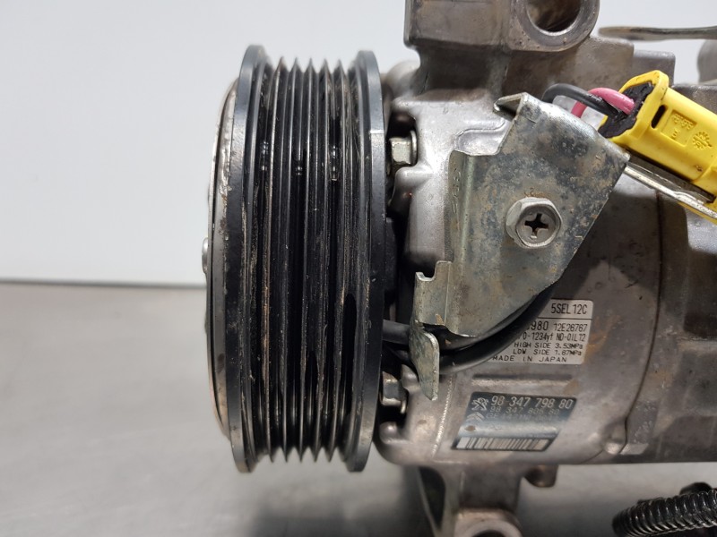 Recambio de compresor aire acondicionado para citroen c3 aircross bluehdi referencia OEM IAM 9834779880 9834780580 