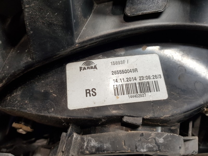 Recambio de piloto trasero izquierdo para smart forfour fastback referencia OEM IAM A4539063100 265550049R 