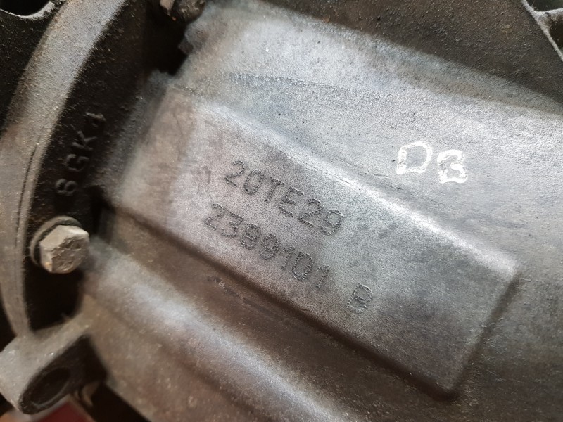 Recambio de caja cambios para citroen berlingo combi referencia OEM IAM 20TE29  