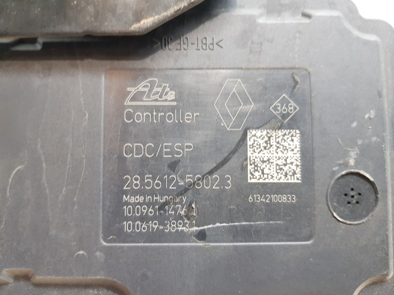 Recambio de abs para renault megane iii berlina 5 p gt line referencia OEM IAM 476602272R 10021208204 28561258023
