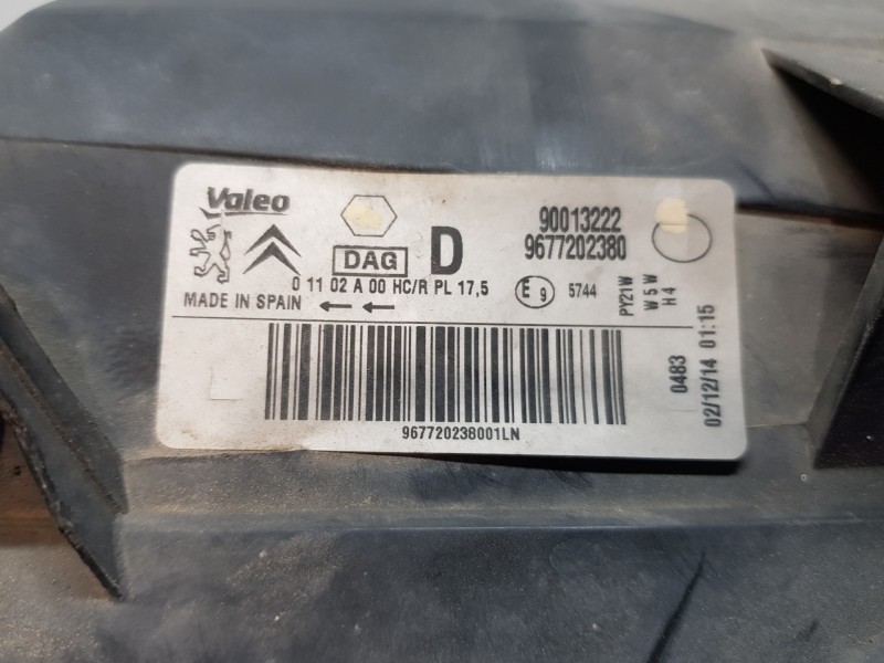 Recambio de morro completo para peugeot partner kasten active referencia OEM IAM 7401PT  