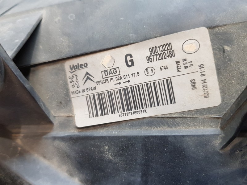 Recambio de morro completo para peugeot partner kasten active referencia OEM IAM 7401PT  