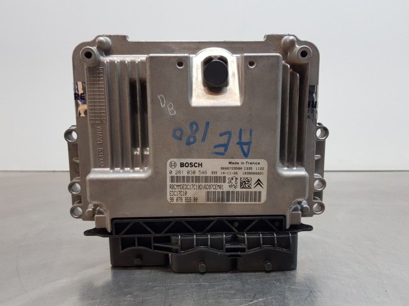 Recambio de centralita motor uce para peugeot partner kasten active referencia OEM IAM 9807885980 0281030546 9666729580