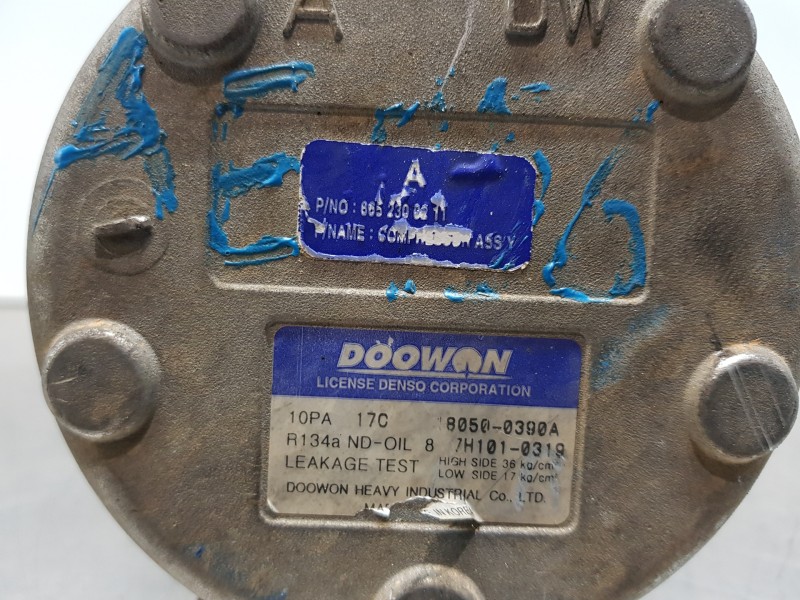 Recambio de compresor aire acondicionado para ssangyong rodius premium referencia OEM IAM 180500390A  