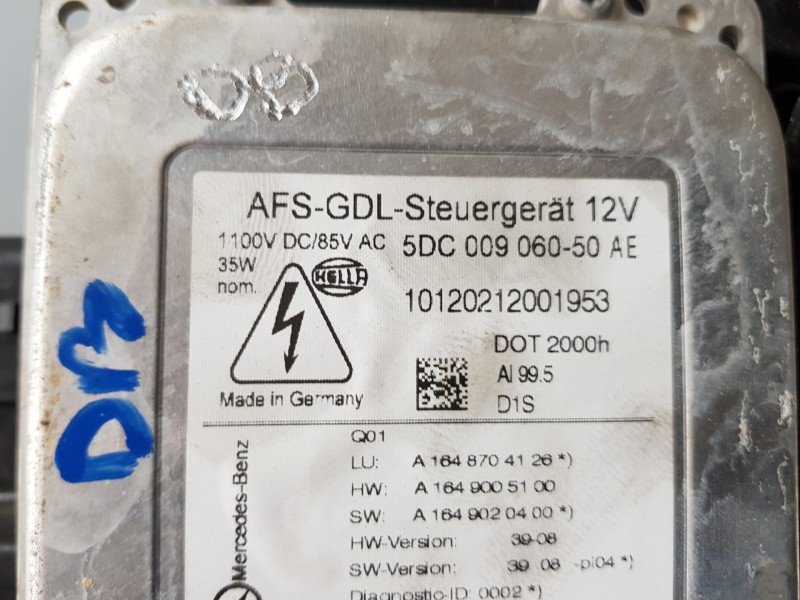 Recambio de faro izquierdo para mercedes clase m (w164) 4matic referencia OEM IAM A1648203159 5DC00906050 A1648704126