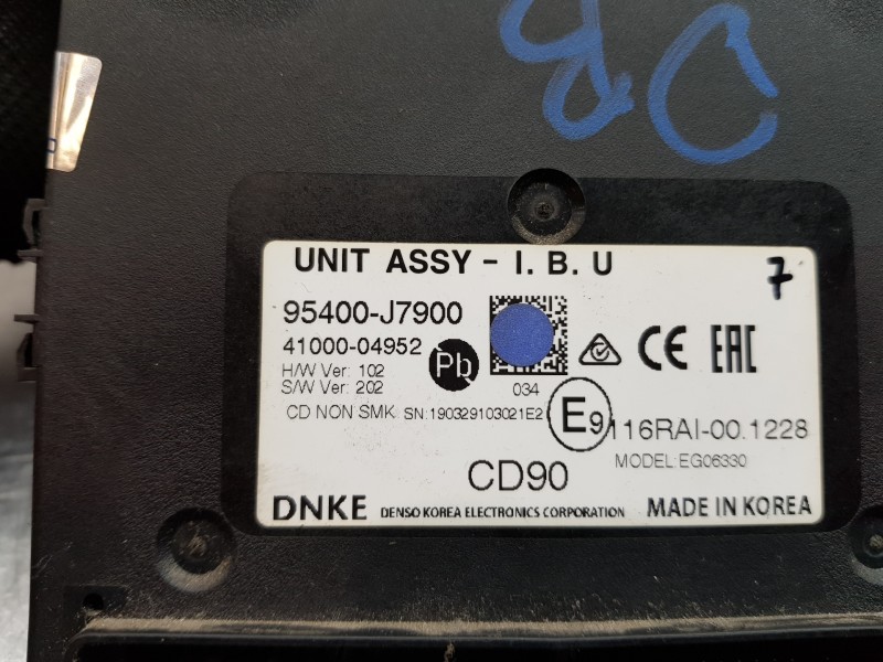 Recambio de modulo confort para kia ceed sportswagon concept referencia OEM IAM 95400J7900 95400J7902 