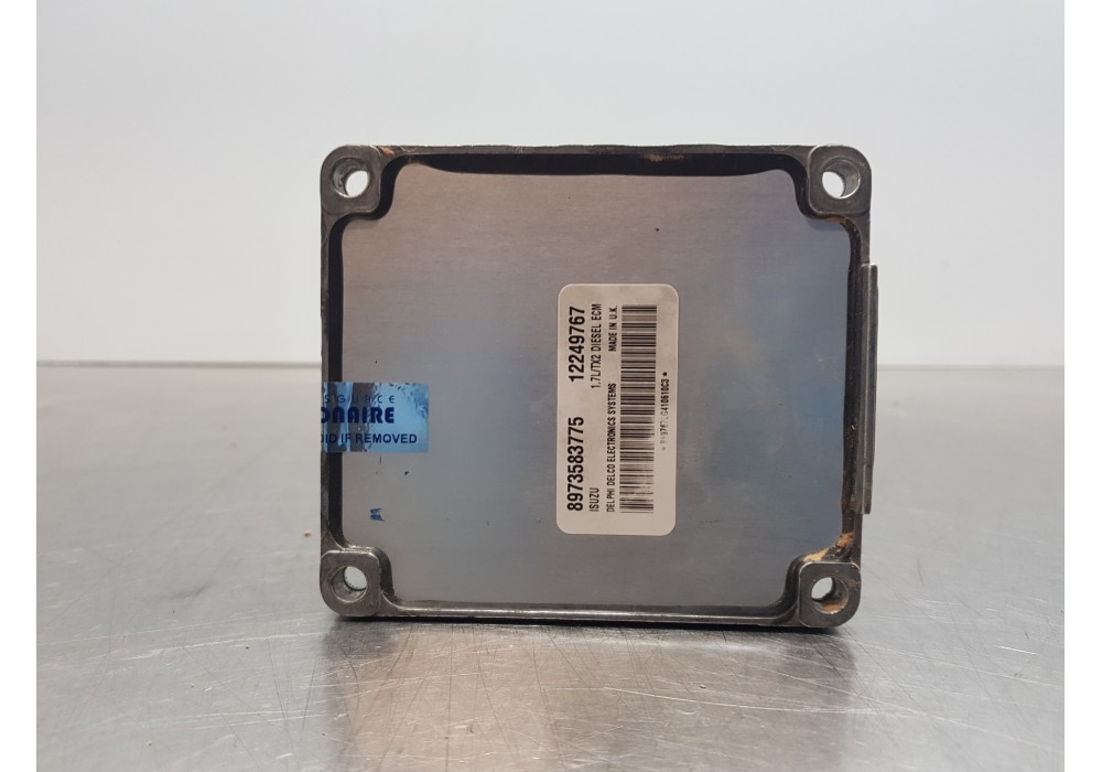 Recambio de centralita motor uce para opel combo (corsa c) tourer referencia OEM IAM 12249767 8973583775 