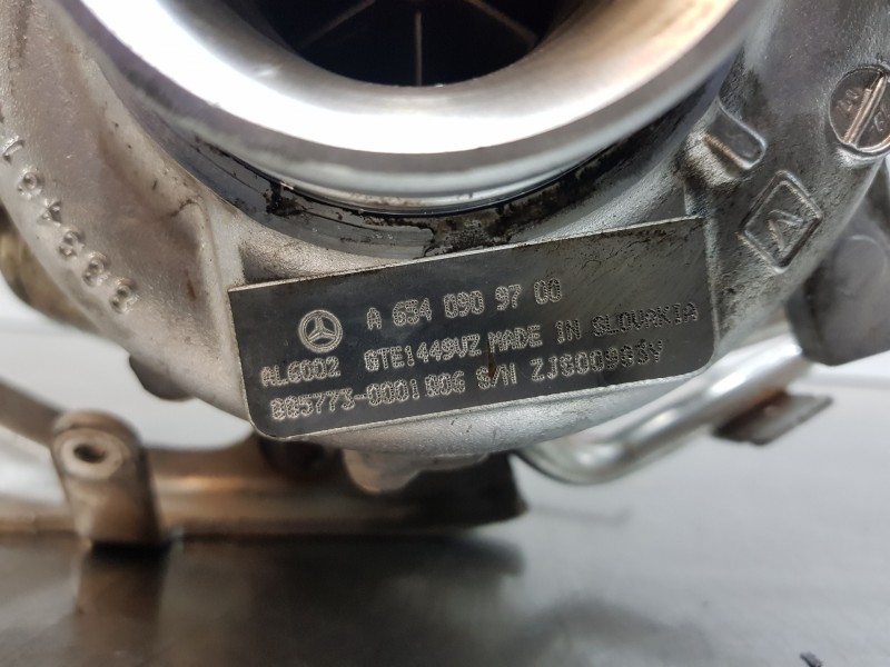Recambio de turbocompresor para mercedes sprinter iii furgón fwd 311 referencia OEM IAM A6540909700  