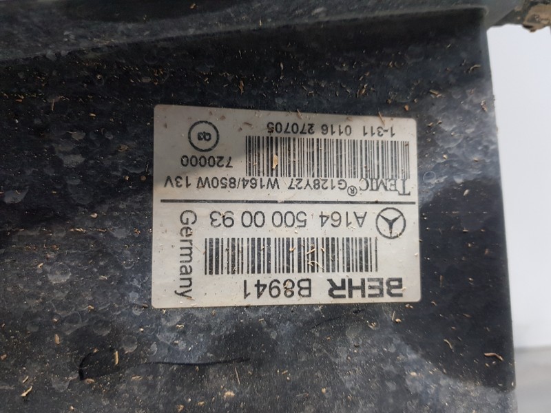 Recambio de electroventilador para mercedes clase m (w164) 4-matic referencia OEM IAM A1645000093  