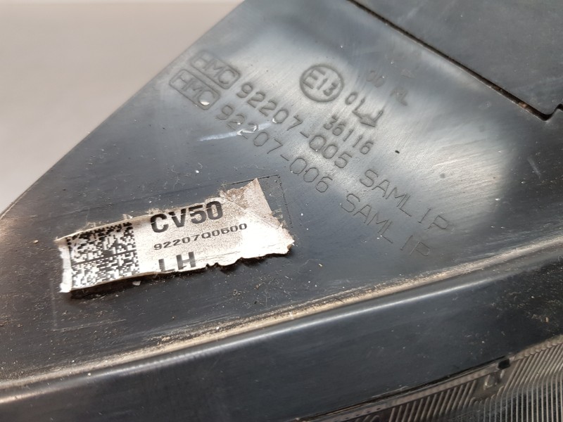 Recambio de piloto delantero izquierdo para hyundai bayon hybrid referencia OEM IAM 92207Q0500   Recambio de piloto delantero izquierdo para hyundai bayon hybrid referencia OEM IAM 92207Q0500