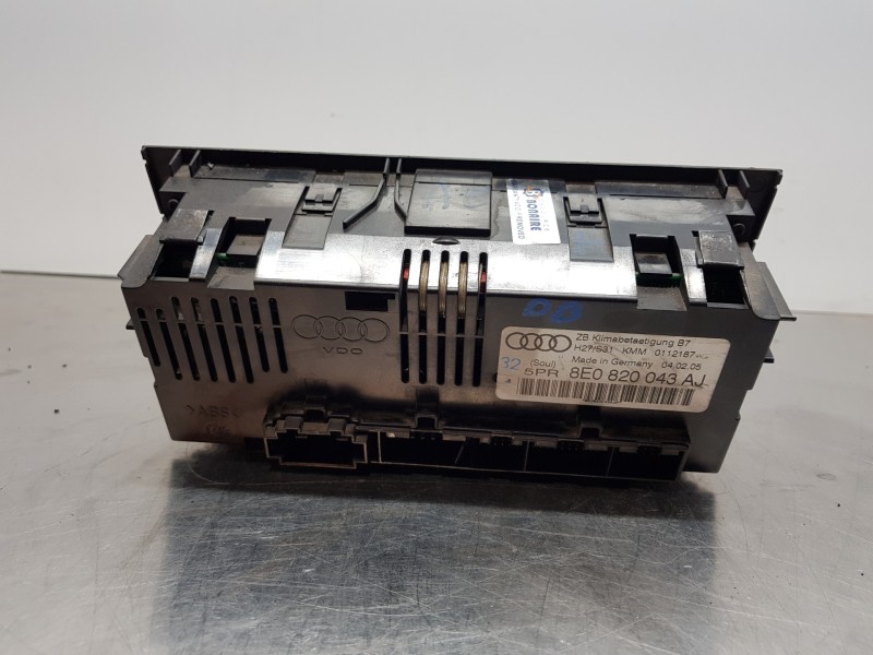 Recambio de mando climatizador para audi a4 avant (8e) confort referencia OEM IAM 8E0820043BJ5PR 8E0820043AJ 8E0820043BJ