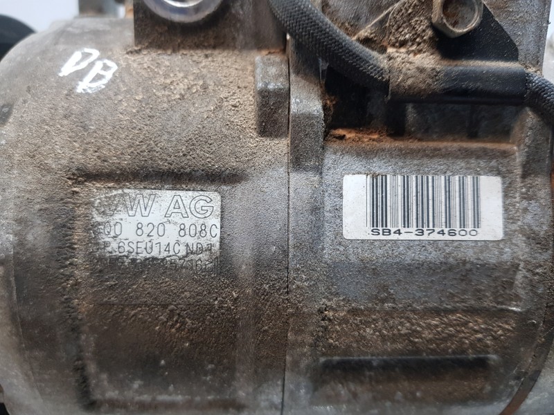 Recambio de compresor aire acondicionado para skoda fabia (6y2/6y3) comfort referencia OEM IAM 6Q0820808C  