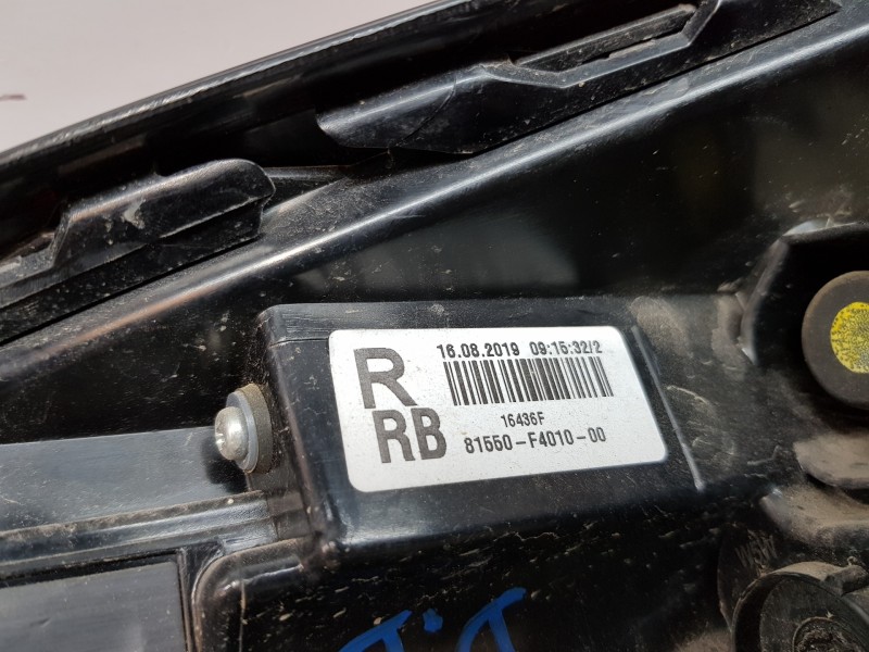 Recambio de piloto trasero derecho para toyota c-hr hybrid referencia OEM IAM 81551F4011 81550F4010  Recambio de piloto trasero derecho para toyota c-hr hybrid referencia OEM IAM 81551F4011 81550F4010
