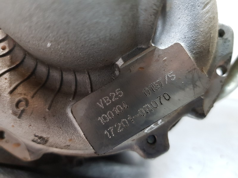 Recambio de turbocompresor para toyota verso active referencia OEM IAM 172010R070   Recambio de turbocompresor para toyota verso active referencia OEM IAM 172010R070