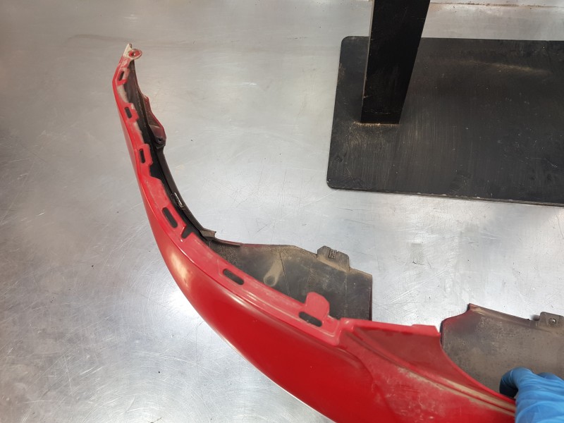 Recambio de paragolpes trasero para volkswagen polo (6r1) advance referencia OEM IAM 6R6807421BKGRU 6R6807421BK 6R6807421B