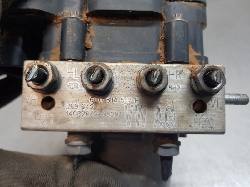 Recambio de abs para volkswagen polo (6r1) advance referencia OEM IAM 6C0614517E 0265956084  Recambio de abs para volkswagen polo (6r1) advance referencia OEM IAM 6C0614517E 0265956084