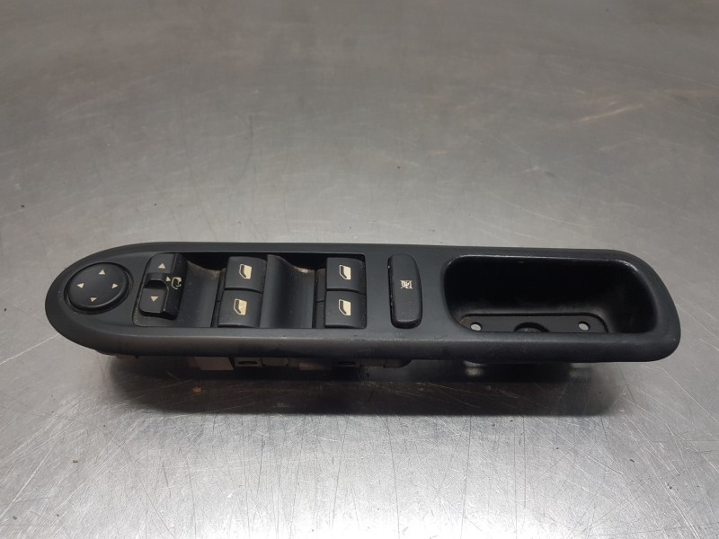 Recambio de mando elevalunas delantero izquierdo para peugeot 407 confort referencia OEM IAM 6554ER   Recambio de mando elevalunas delantero izquierdo para peugeot 407 confort referencia OEM IAM 6554ER
