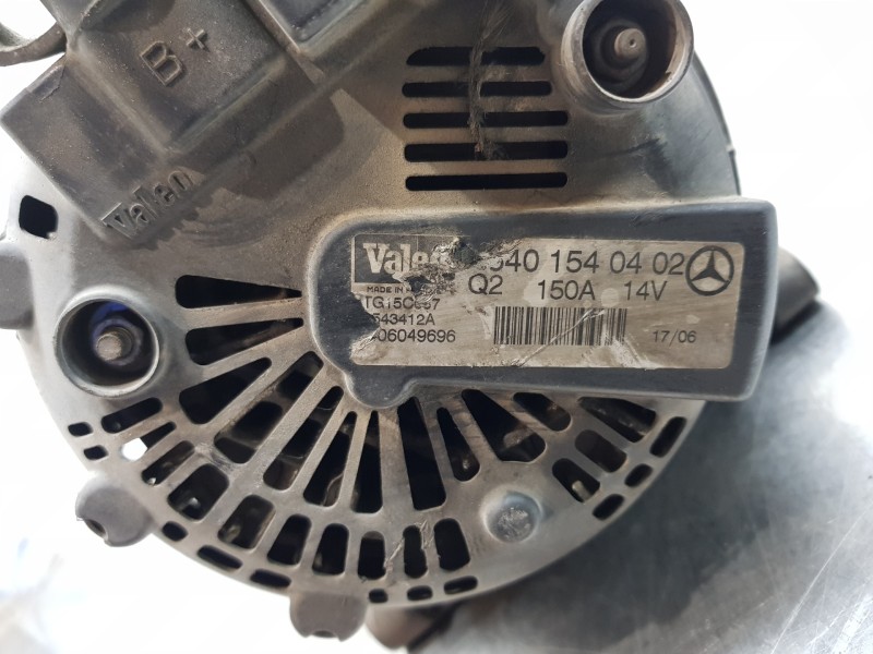 Recambio de alternador para mercedes clase b (w245) standard referencia OEM IAM A6401540402   Recambio de alternador para mercedes clase b (w245) standard referencia OEM IAM A6401540402
