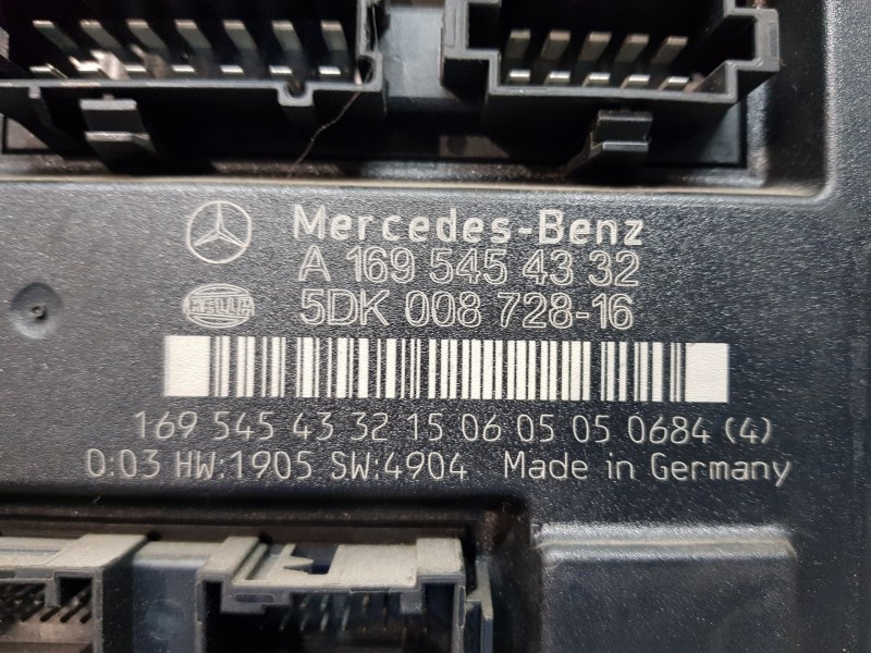 Recambio de modulo confort para mercedes clase b (w245) standard referencia OEM IAM A1695454332 5DK00872816 
