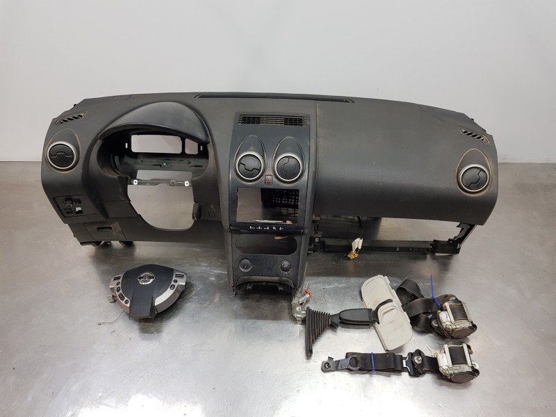 Recambio de kit airbag para nissan qashqai (j10) tekna referencia OEM IAM 68030JD90A 68030JD90B 98515JD05A