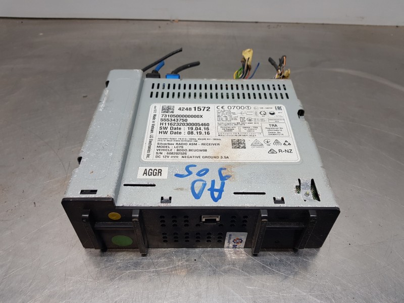 Recambio de sistema audio / radio cd para opel astra k lim. 5türig expression referencia OEM IAM 42481572 555343750  Recambio de sistema audio / radio cd para opel astra k lim. 5türig expression referencia OEM IAM 42481572 555343750